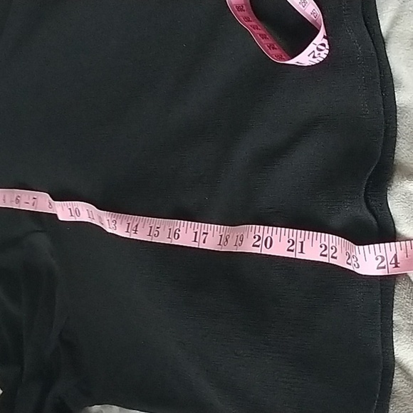 Zara Black Mock turtleneck Oversized Crop Top S - Picture 13 of 13